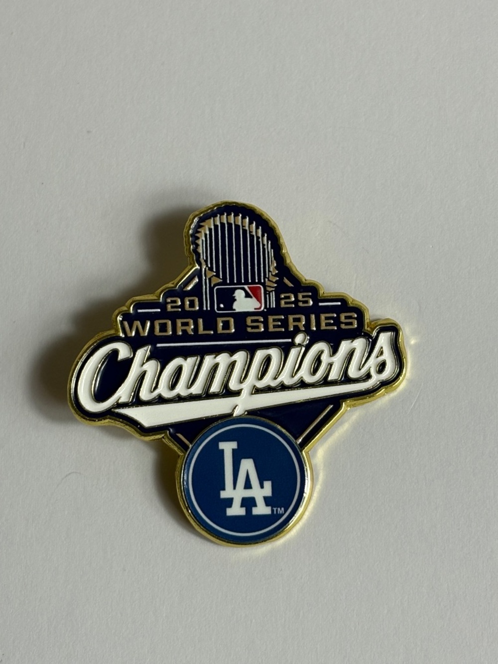LA Dodgers 24 25 World Series Champions Hat Pin Fitted Hats Pins Bag Baseball